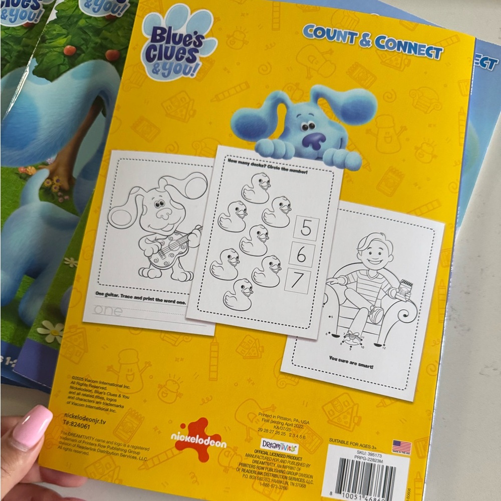 Blue's Clues Coloring book - 4 pack - Picture 3 of 4